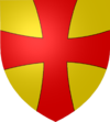 D'or � la croix patt�e de gueules.